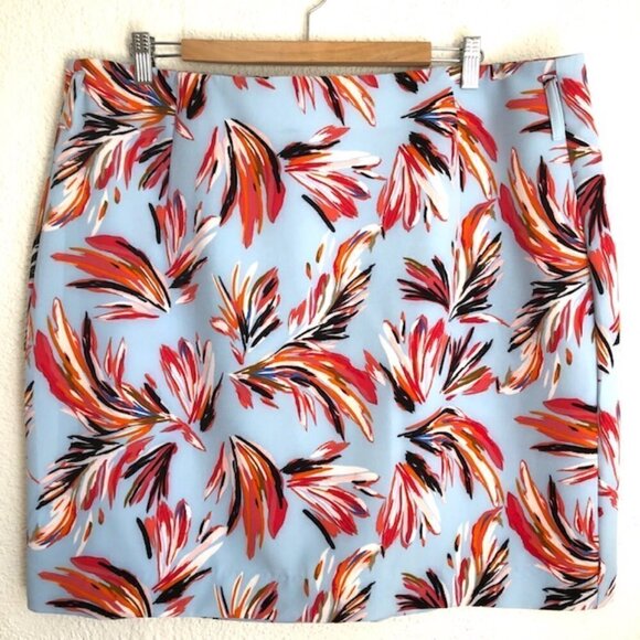 Lane Bryant Womens Boho Mini Skirt Size 22 - Picture 1 of 4